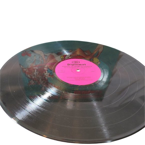 Rudolph The Rednosed Reindeer The Caroleer Singers & Orchestra PVC LP Record - Picture 2 of 4